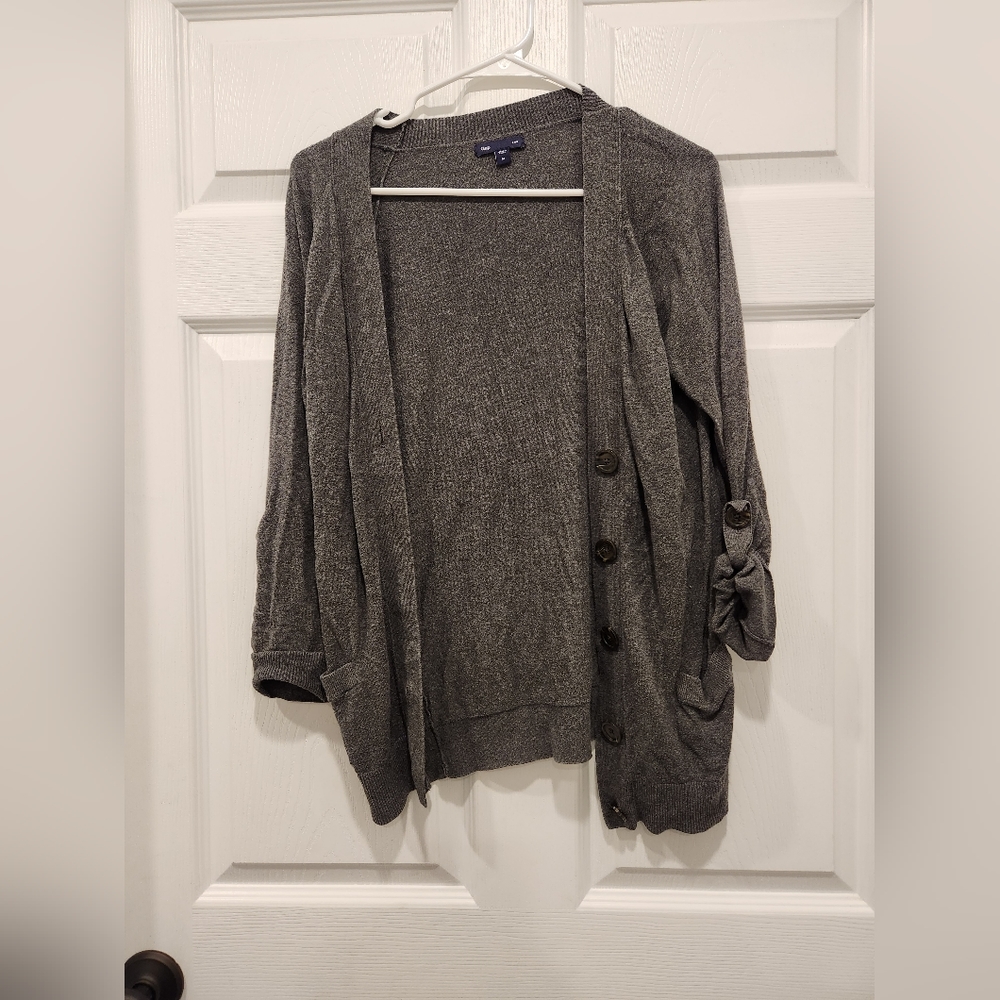 Gray sweater